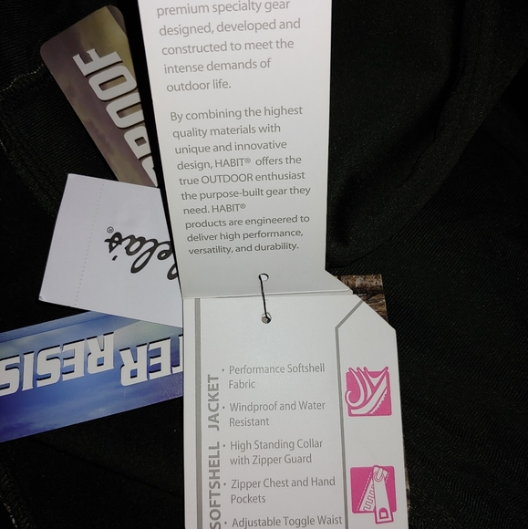 NWT🏷Cabela's Realtree Habit Softshell Jacket - Picture 6 of 7